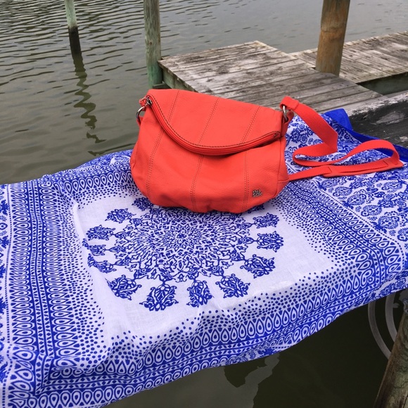 The sak red crossbody purse leather bag - Picture 2 of 7